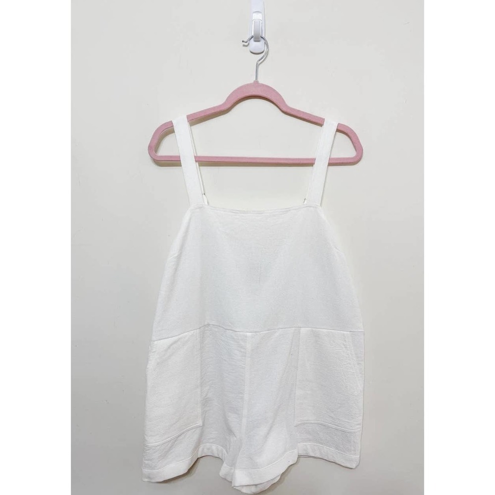 Show Me Your Mumu Catch Me Romper Size XS Shortalls White Playsuit Boho Comfy - Picture 3 of 5